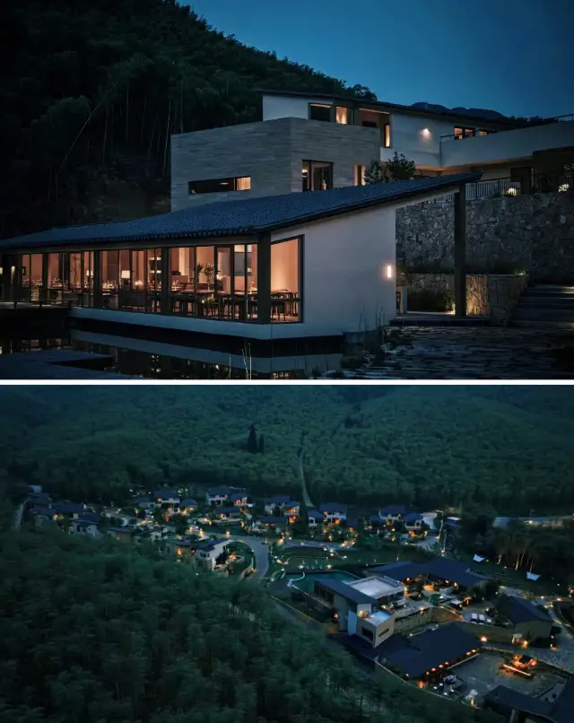 깊은 산속에 숨겨진 온천 정원 호텔