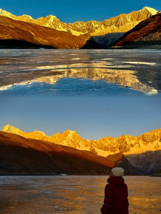 Winter in Tibet | Kula Kangri Sacred Mountain and Lake Day Hike