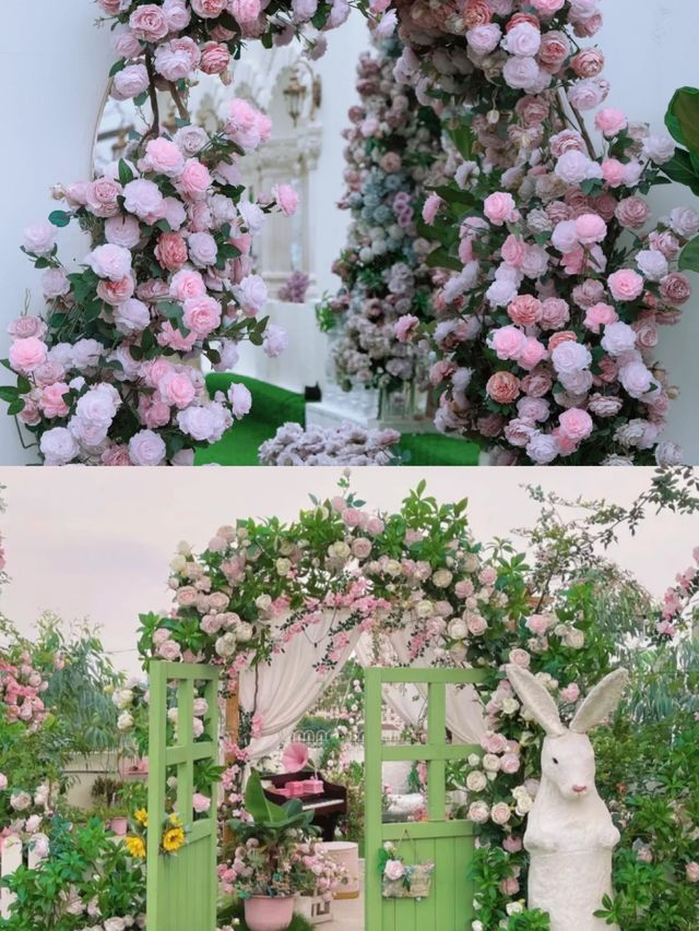 在深圳在深圳～！！春日莫奈花園，我們的國風