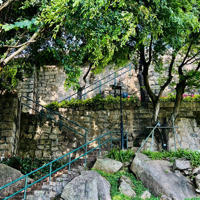 我來啦@澳門大炮臺公園