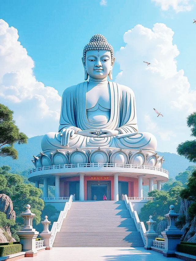 千年佛光下的寧靜時光
