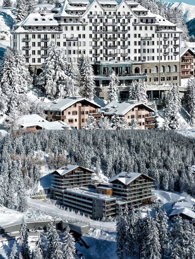 谷雪維爾六善酒店阿爾卑斯山的精緻小木屋