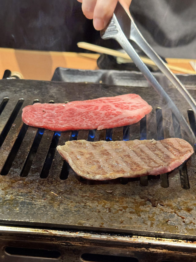大阪心齋橋必吃！這家烤肉直接封神🥩黑毛和牛控衝就對了！