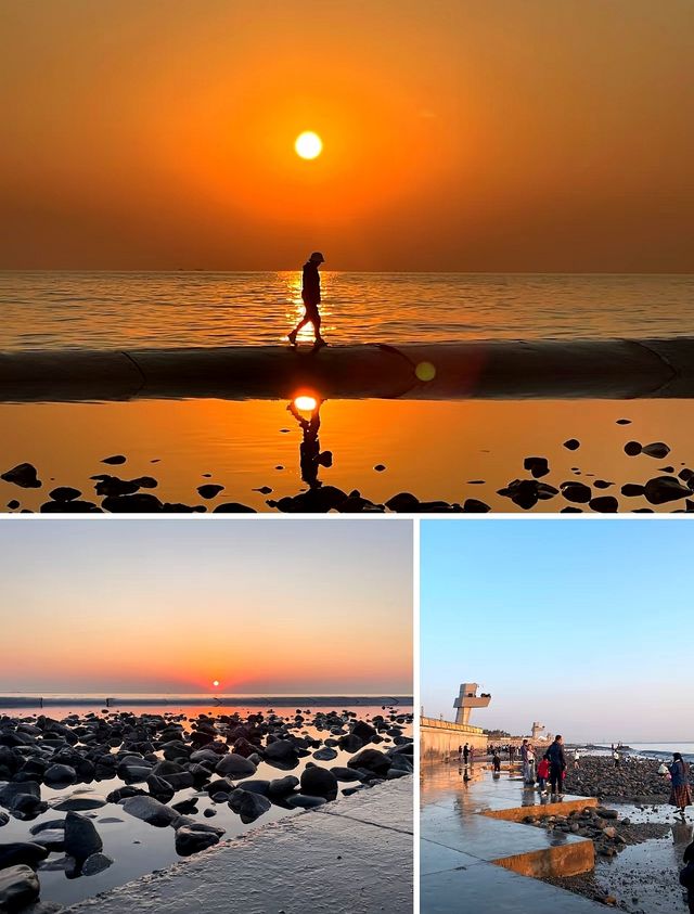 《海色朝暮間，天津濱海私藏的日出日落詩篇》