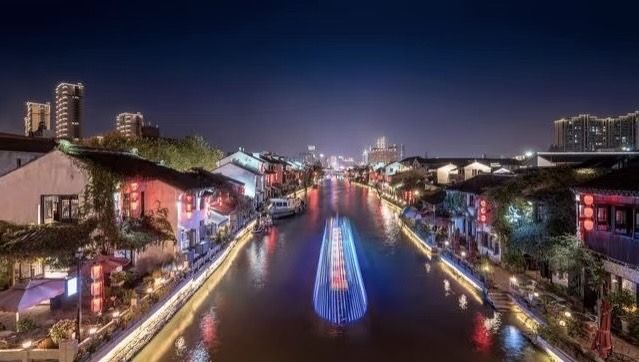 杭州運河夜遊必打卡