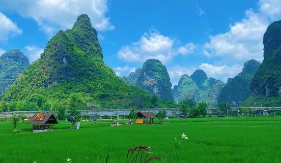 明仕田園：中越邊境的喀斯特桃源，山水入畫的隱世仙境