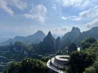 Tianmen mountain is simply breathtaking