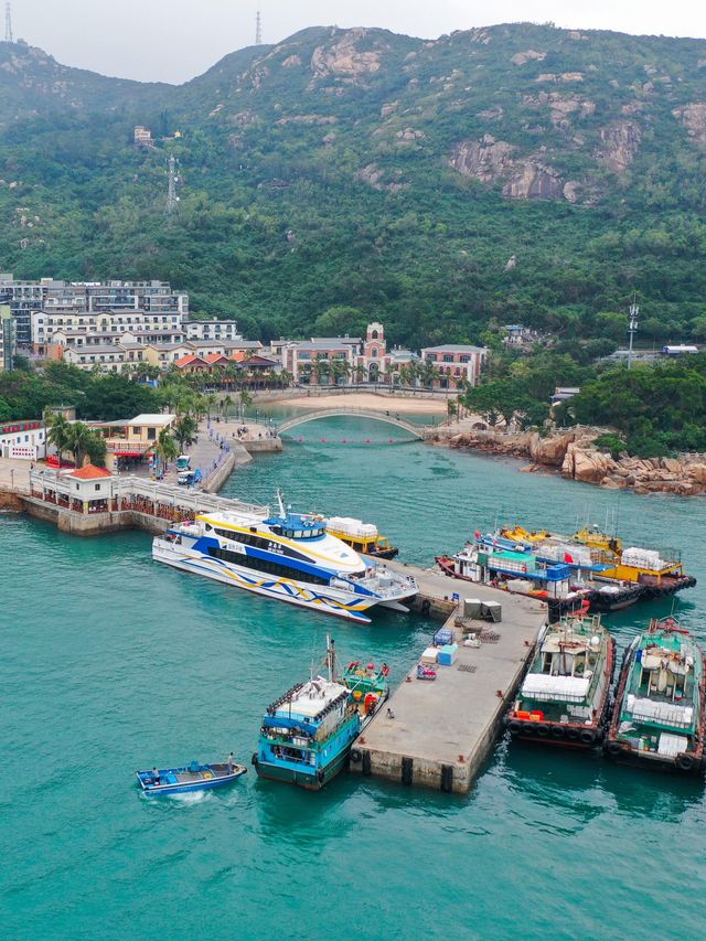 誰說珠海的海水不藍，你只是沒有上島