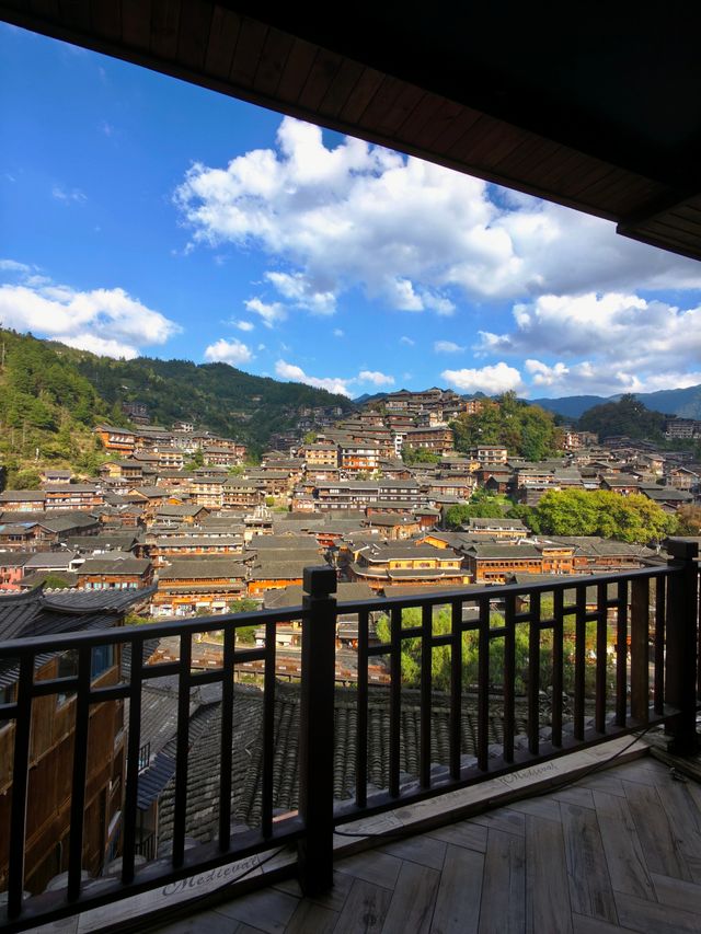 貴州！千戶苗寨這家民宿觀景已經美到了next leavel
