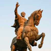 Statue & Square of Amir Temur, Tashkent 🇺🇿🗡️🏛️