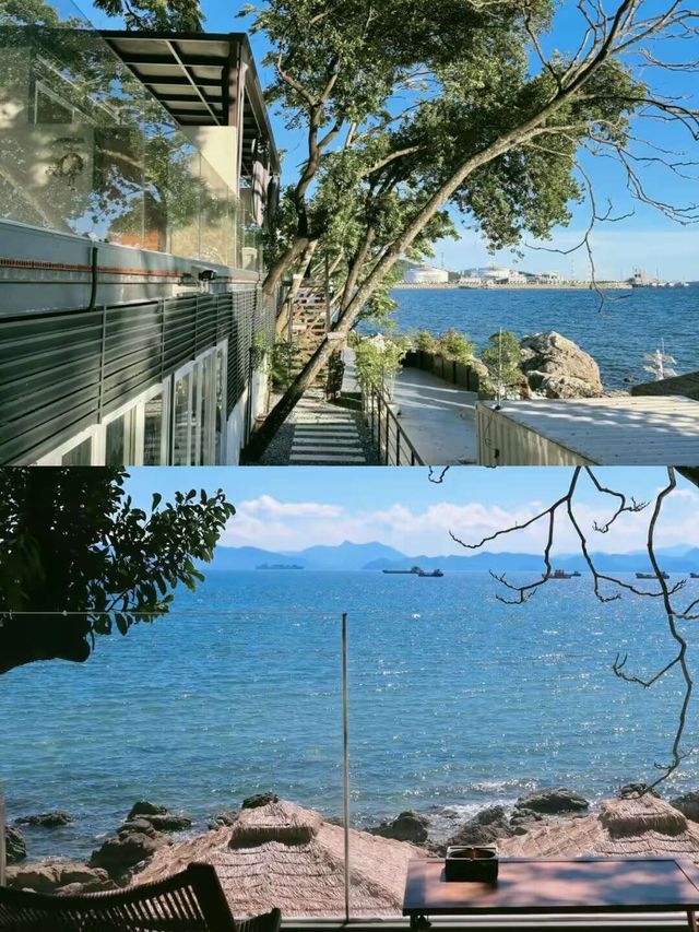 躺在床上就能看到海！