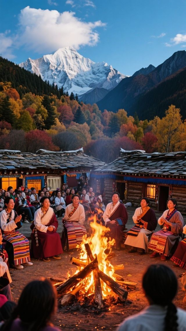 十月下旬川西秋色封神了，五天四晚玩轉神仙路線！