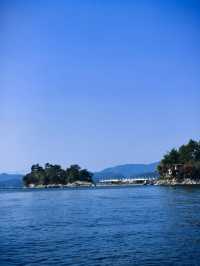 秋天來千島湖別有風味，水天一色美如畫！