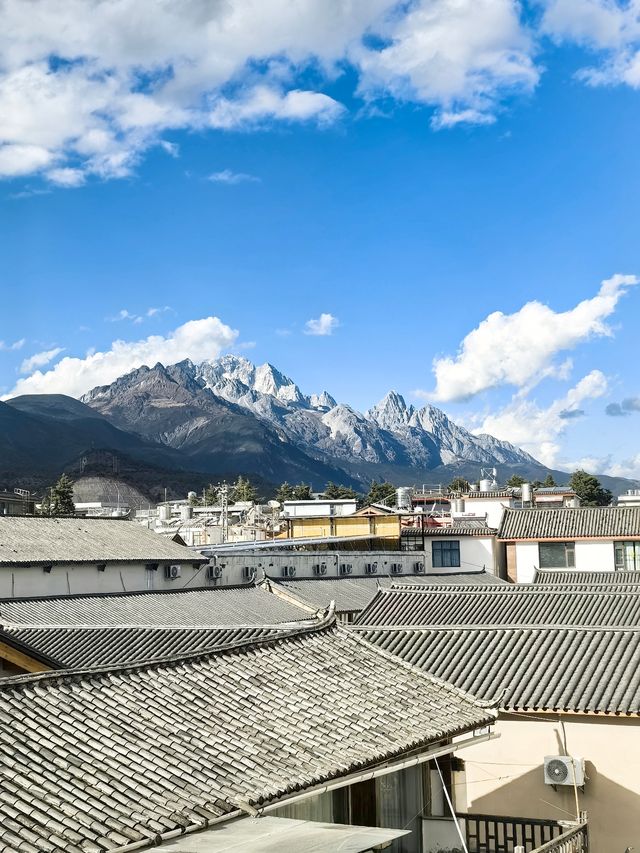 雪山下的屋頂秘境