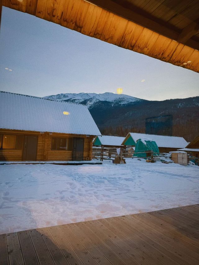 新疆阿勒泰喀納斯冰雪仙境｜初雪飄落美到窒息