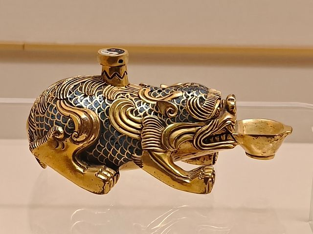 上海博物館（人民廣場館）的掐絲琺瑯美到窒息