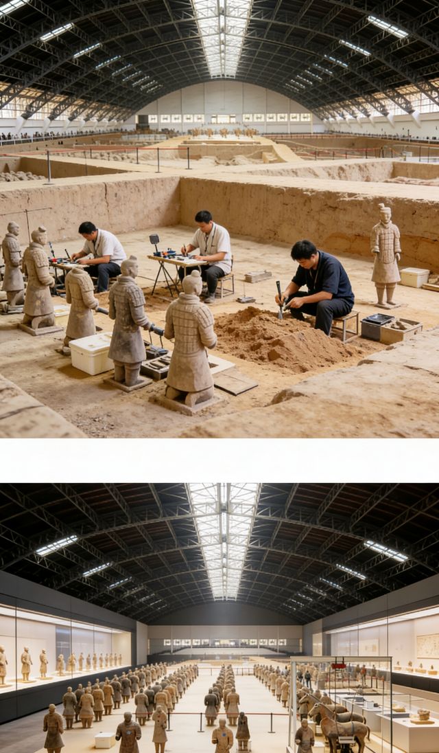 打卡孫楊到訪秦俑坑 一俑一姿皆是千年傳奇 打卡孫楊到訪秦俑坑 一俑一姿皆是千年傳奇