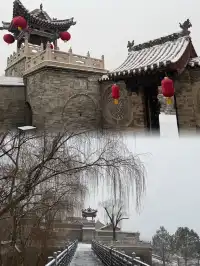 已經開始期待雪後的王家大院啦！
