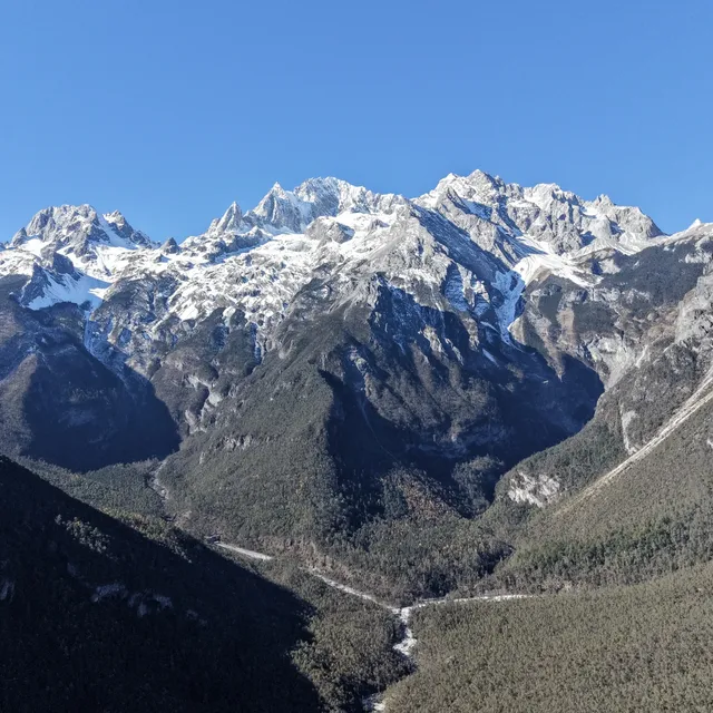 玉龍雪山12月初實況及遊玩路線