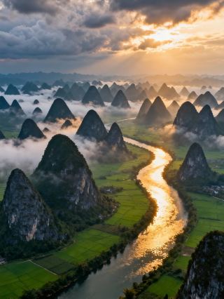 God's bonsai, the earth's poem! In Wanfenglin, I saw another form of scenery