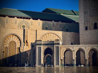 This mosque is quite interesting - Hassan II Mosque