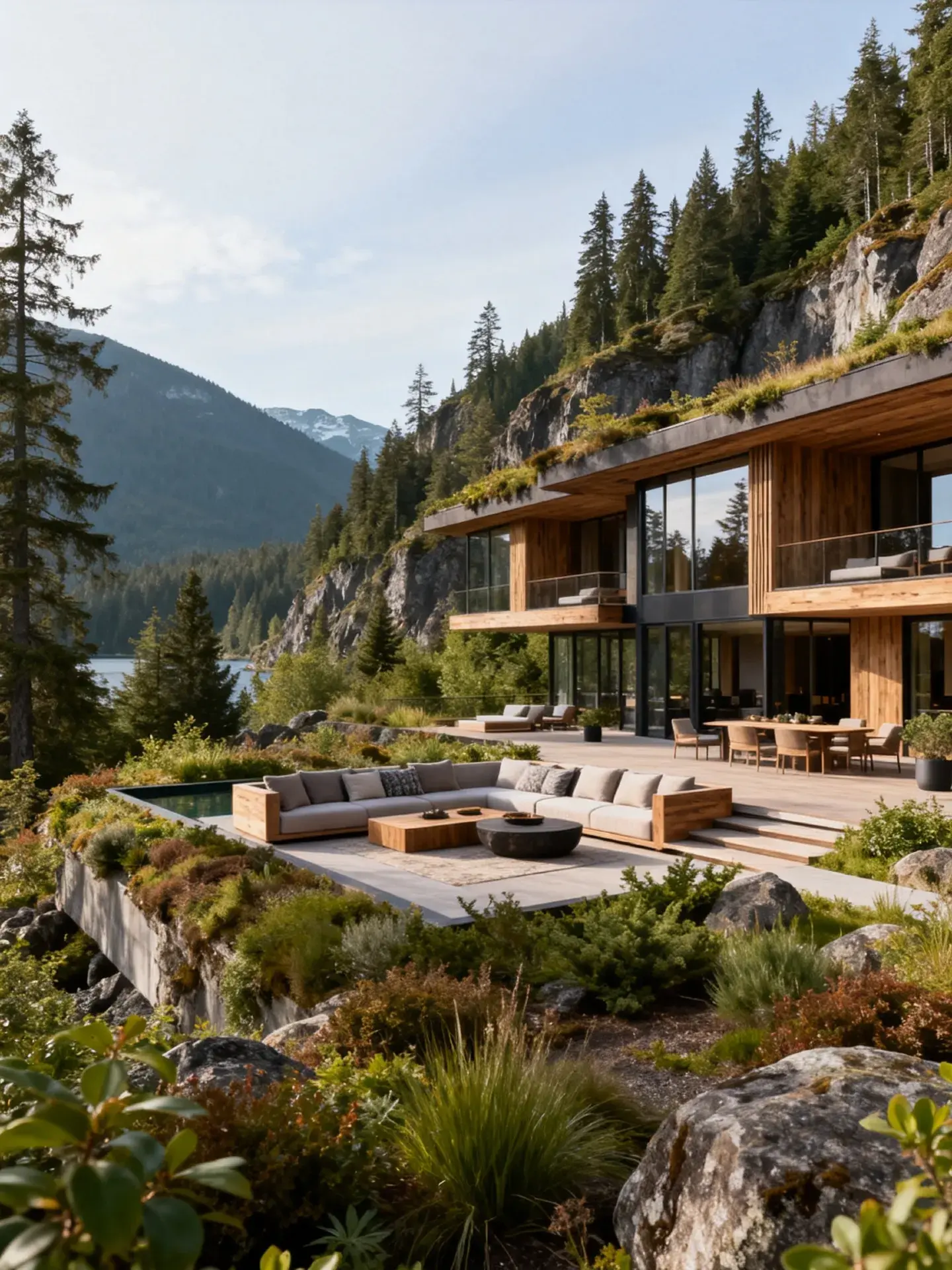 Vancouver hotels are so healing, with views of snowy mountains and the sea