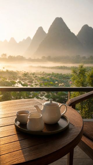 Row boats and have water fights in the ten-thousand-acre lotus pond; summer in Puzhehei at 26°C is just perfect