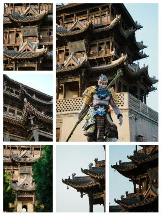 黄河の崖に立つ千年の名楼、万栄の秋風楼へ行ってきました
