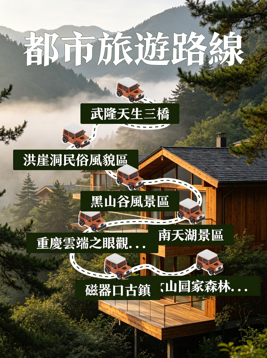 住進雲海裏的神仙木屋