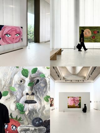 広州の新しい展覧会、ガジュマルの木の下の美術館で、フルーツたちがキラキラした瞳に