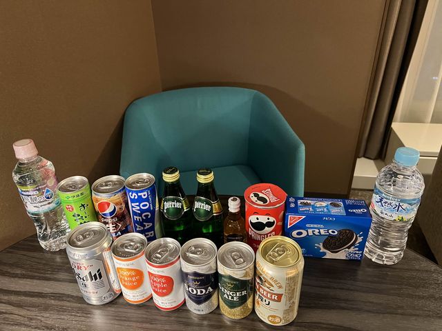 ミニバー無料プランでシェラトン大阪に宿泊したらすごかった