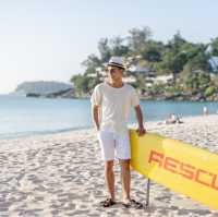 หาดขาว ทะเลสวย ที่ Kathani Phuket Beach Resort