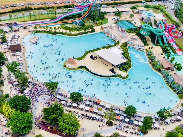สวนน้ำใหญ่สุดในไทย เครื่องเล่นเยอะมากๆ