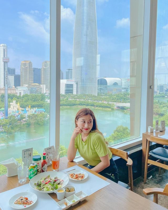 석촌호수뷰보며 식사할 수 있는 곳