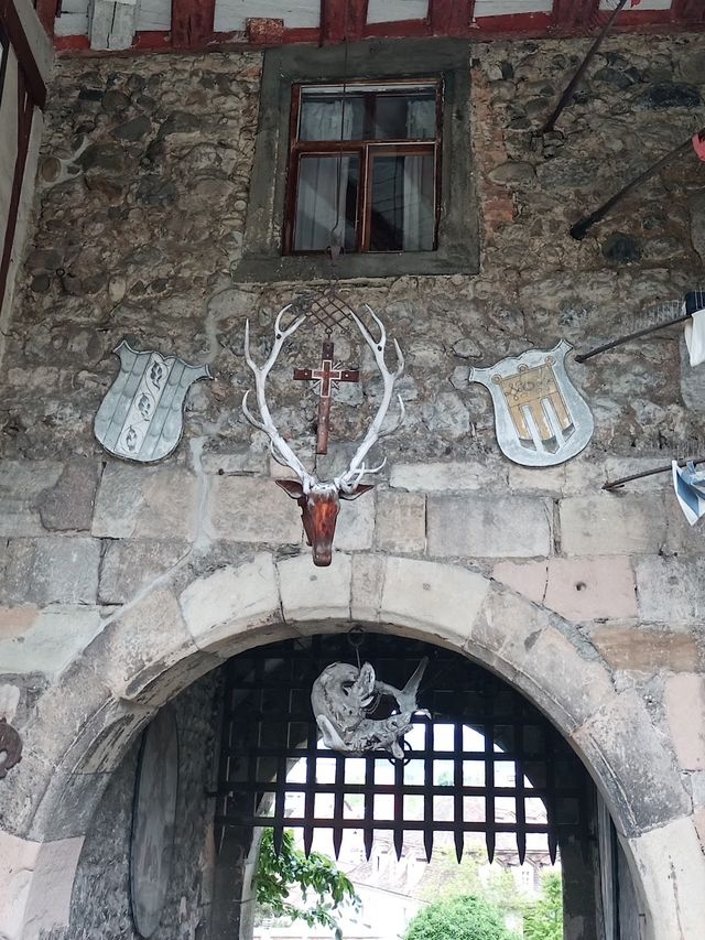 Historical landmark in Bregenz, Austria