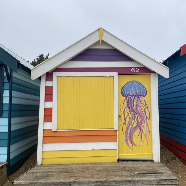 墨爾本必到彩色小屋Brighton bathing boxes