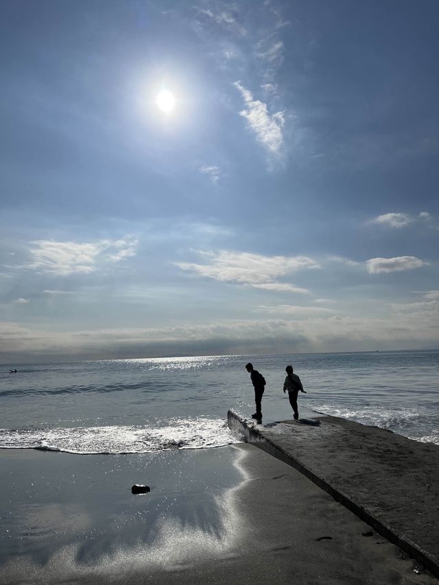 영화 속 한 장면 같던 가마쿠라 바다🌊