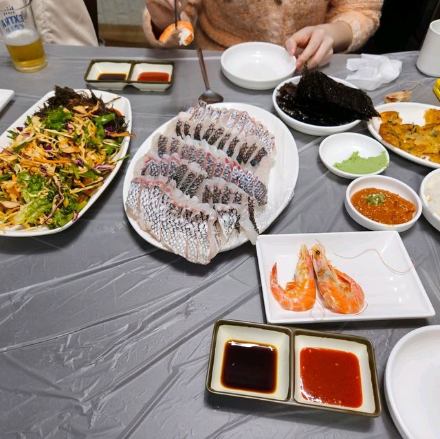 전주 싱싱한 참돔 맛집 청정회수산