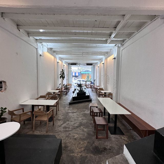 A safe haven from the rain in Phuket old town