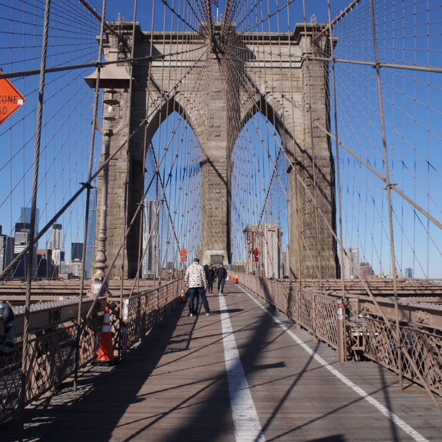 【アメリカ🇺🇸NY】絶対行くべき❣️ブルックリン橋