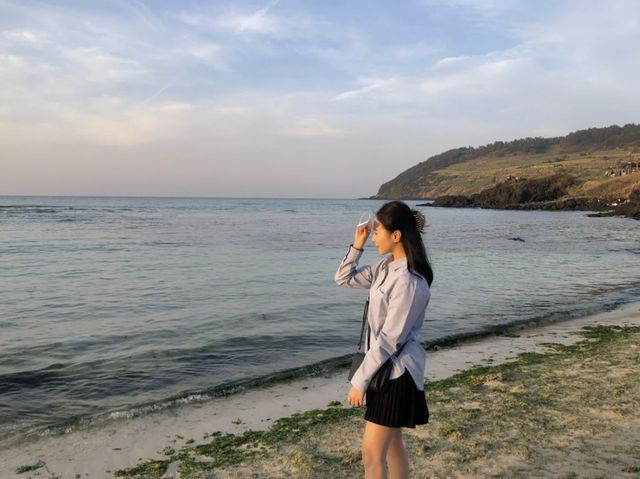 이국적인 분위기를 느낄 수 있는 함덕해수욕장