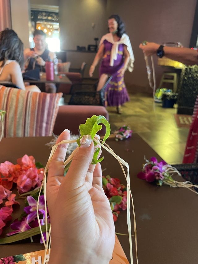 호캉스하면서 꽃팔찌 만들기🌺