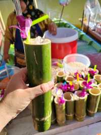 Sunny Day in Klonghae Floating Market 