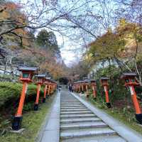 充滿詩意的寺院 - 鞍馬寺