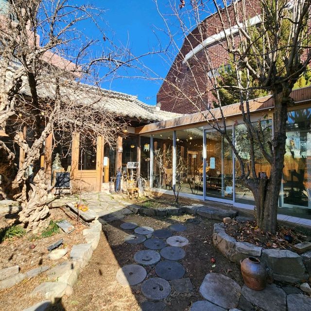 진주 예쁜 정원이 있는 한옥 카페 "수류헌"🏡