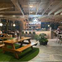 朗豪坊商場內有Campsite !?⛺️ 自己燒棉花糖😂