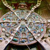 重慶旅遊景點推薦～「大足石刻寶頂山石刻」…千年石窟世界文化遺產