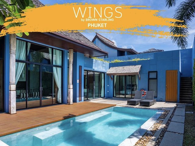 Wings Phuket Pool Villa หมู่บ้านสีน้ำเงิน