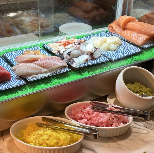 火車主題打卡酒店海鮮自助餐