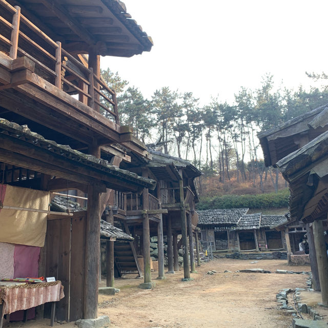 가야 시대를 그대로 재현하고 있는, 창원 해양드라마 세트장